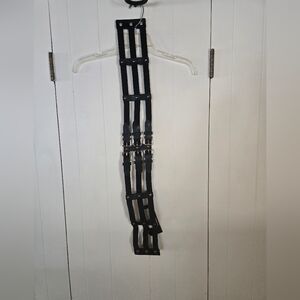 Devil Fashion triple buckle belt